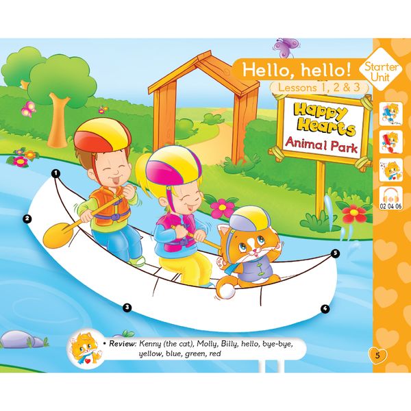 Bộ sản phẩm Tiếng Anh Happy Hearts 3 - Student