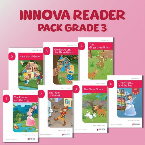 Sách - Dtpbooks - Innova Reader - Pack Grade 3