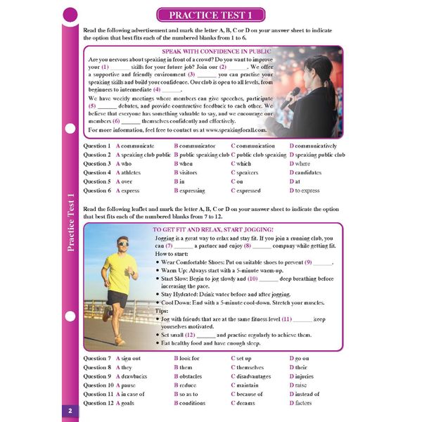 Practice Tests Grade 12