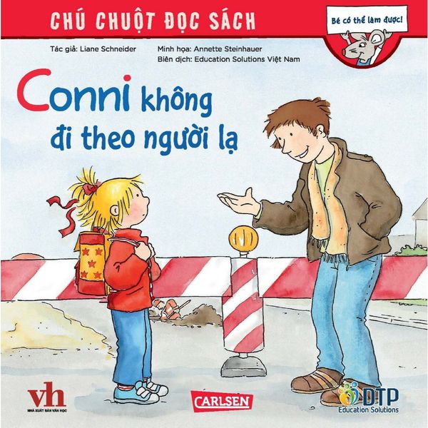 Combo truyện Conni - bé có thể làm được - Chú chuột đọc sách