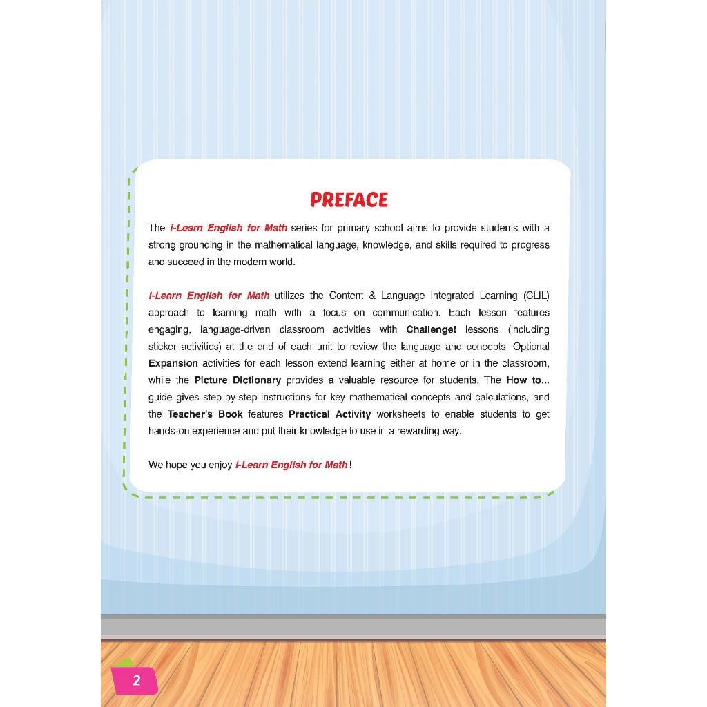 i-Learn English for Math 4 Student