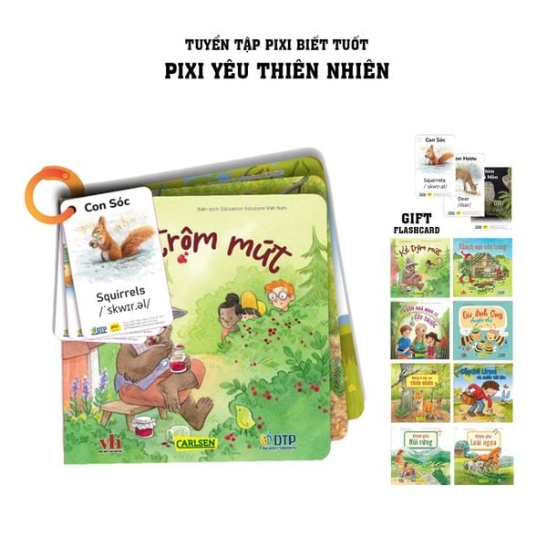 Sách - Dtpbooks - PIXI yêu thiên nhiên - Tuyển tập PIXI Biết Tuốt