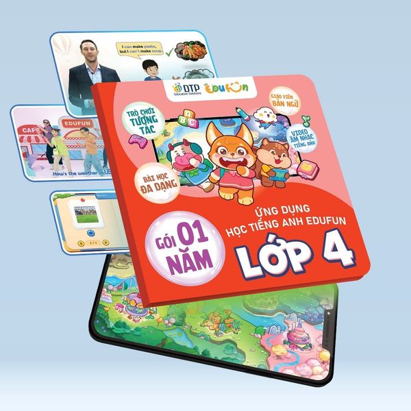 E-voucher - Edufun Premium lớp 4