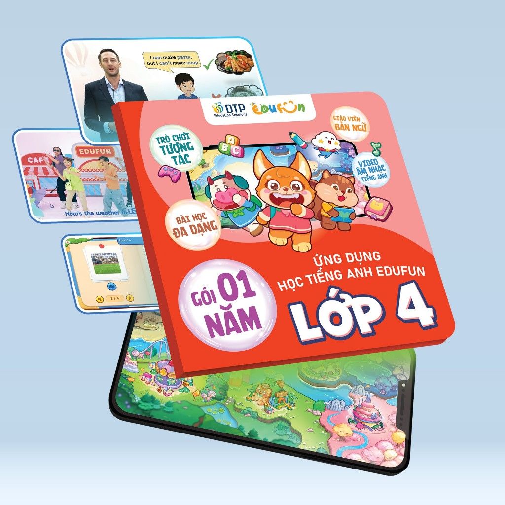 E-voucher - Edufun Premium lớp 4