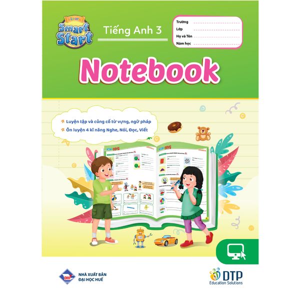 Tiếng Anh 3 i-Learn Smart Start trọn bộ (sách học sinh, sách bài tập, vở tập viết)