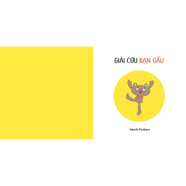 Giải Cứu Bạn Gấu - Sách Pop-Up Giải cứu - Tủ sách Ehon cho bé