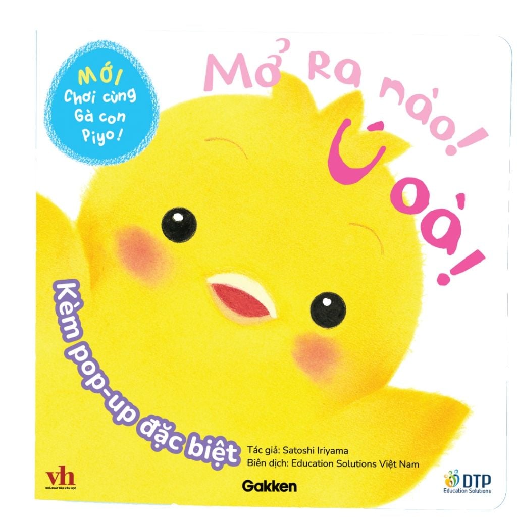 Mở ra nào! Ú òa! - Chơi cùng Gà con Piyo! (Mới) - Kèm pop-up đặc biệt