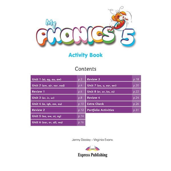 My Phonics 5 Activity Book (Int) With Crossplatform Application