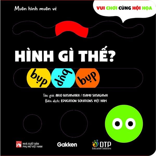 Muôn hình muôn vẻ - Hình gì thế? - Vui chơi cùng hội họa - Tủ sách Ehon cho bé