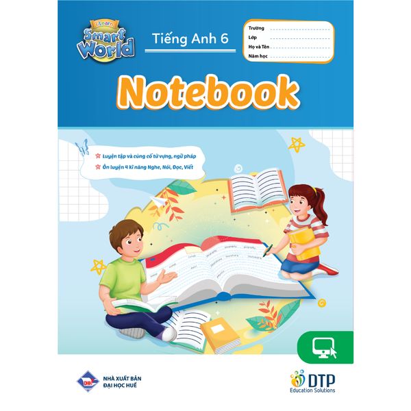 Tiếng Anh 6 i-Learn Smart World - Gói số hóa giáo dục siêu tiết kiệm (SB, WB, NB, Digital Pack)
