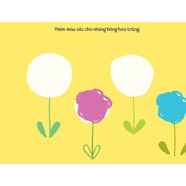 Tô Màu Vào Khoảng Trống - Tủ sách vui để học - Sách tô màu - Dòng sách cầm tay