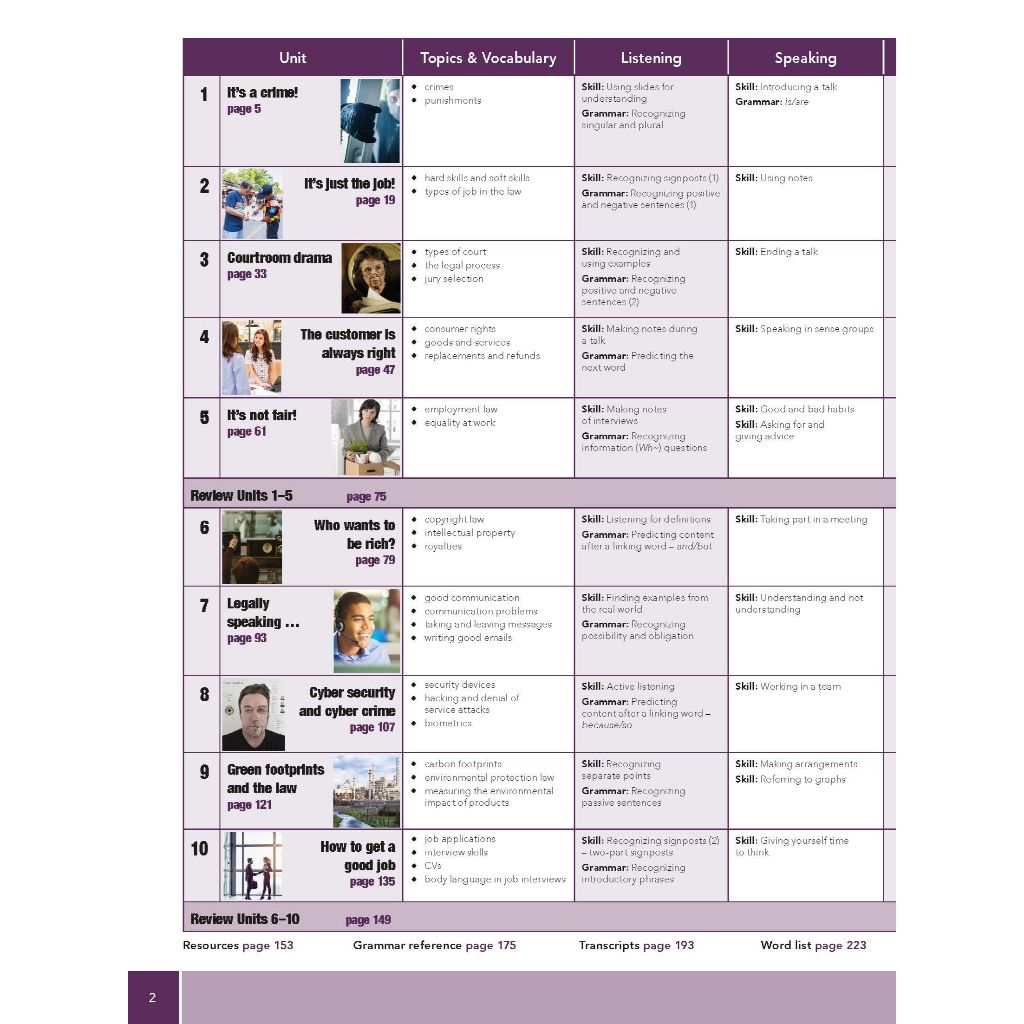 Moving into Law - Course Book