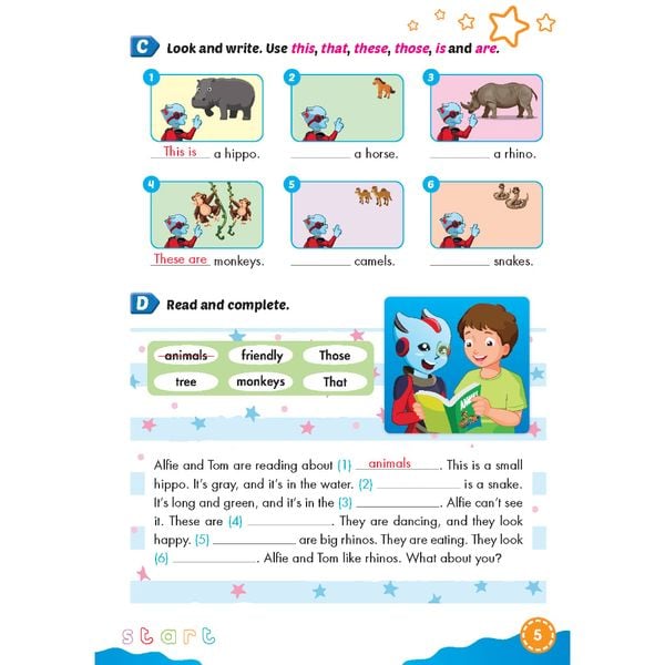 Bài tập Bổ trợ Tiếng Anh 4 i-Learn Smart Start
