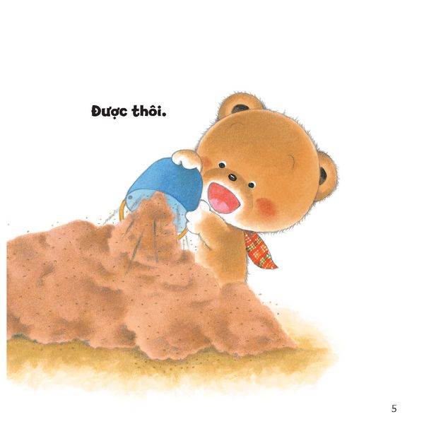 Cùng chơi nhé! - Tủ sách Ehon cho bé - Sách tranh Ehon Gấu con Kuma