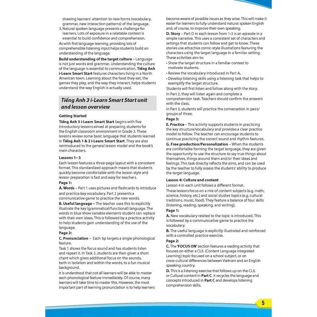 Tiếng Anh 3 i-Learn Smart Start Teacher