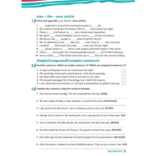 Tiếng Anh 9 Right On! - Trọn bộ (Sách học sinh, Sách bài tập, Notebook)