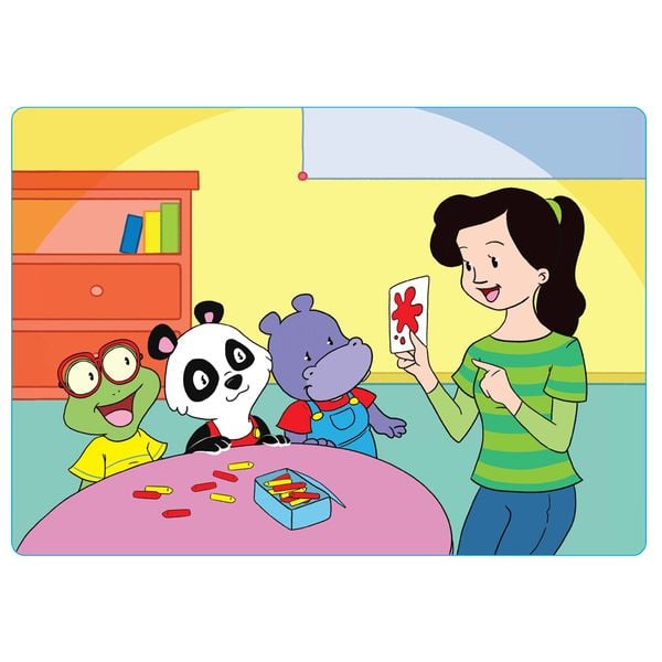 Tiếng Anh Amanda and Friends 1 Story cards