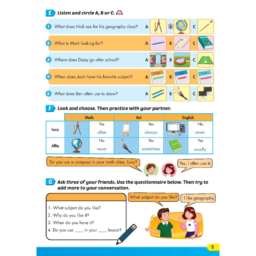 i-Learn Listening & Speaking 5 Student
