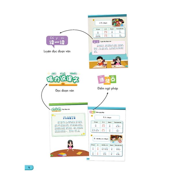 Sách tiếng Trung Quốc 5 - Sách bài học Tập 1 & 2