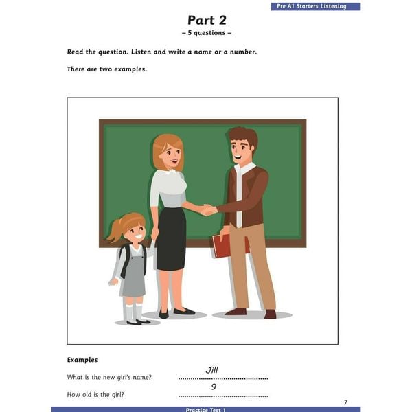 CYLET Pre A1 Starters - Practice Tests 1-5