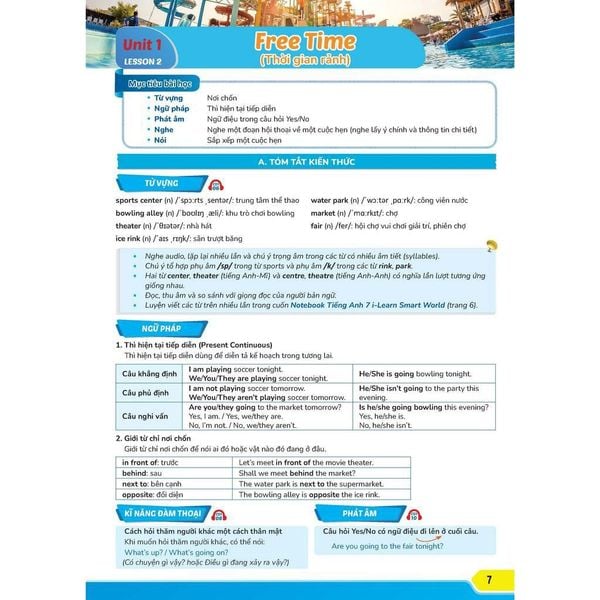 Học tốt Tiếng Anh 7 i-Learn Smart World
