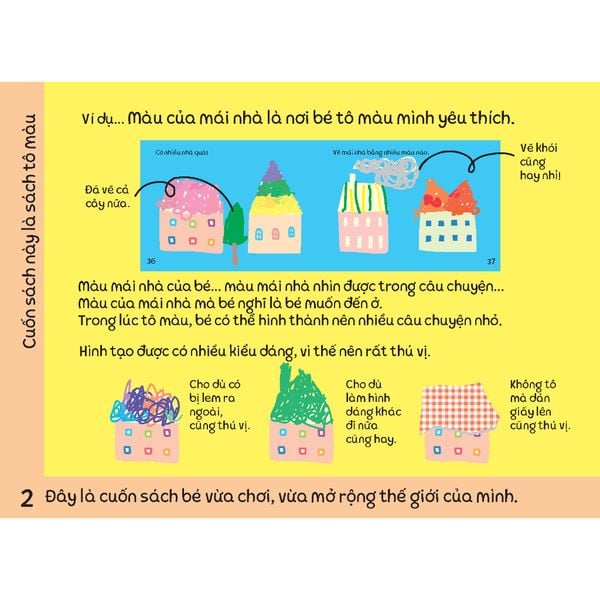 Tô Màu Dành Cho Bé Mới Bắt Đầu - Tủ sách vui để học - Tủ sách Ehon cho bé