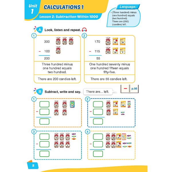 i-Learn English for Math 3 Student