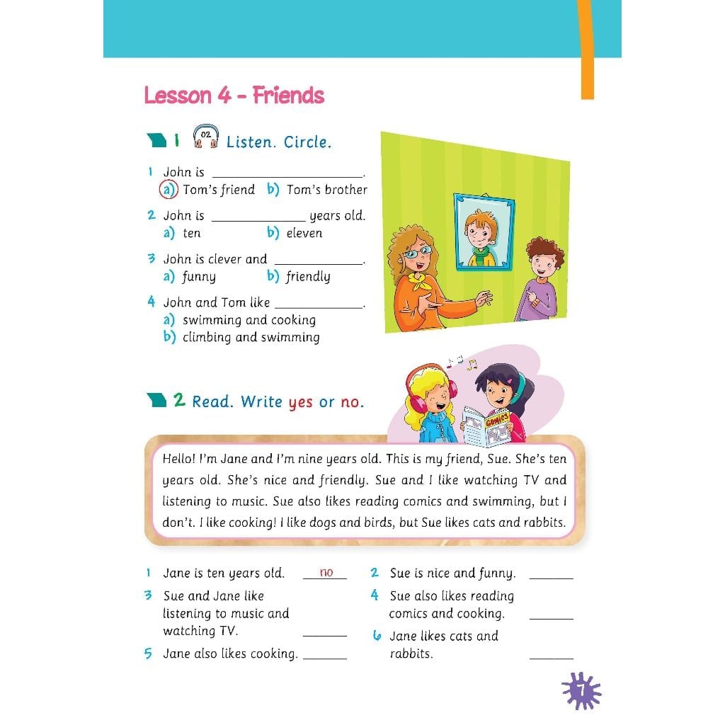Tiếng Anh 4 Extra and Friends - Activity Book