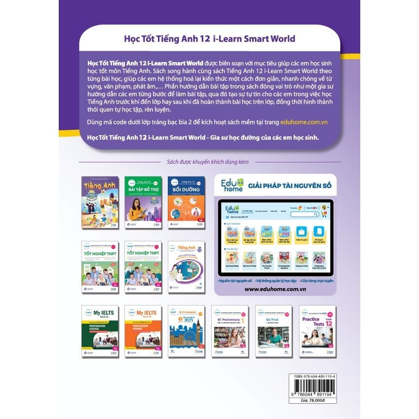Học tốt Tiếng Anh 12 i-Learn Smart World