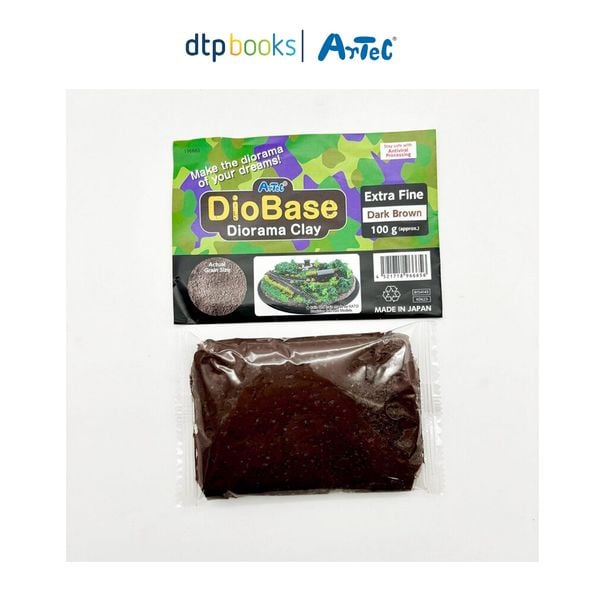 Đồ chơi đất nặn Artec - DioBase Min 100g - Màu nâu đậm