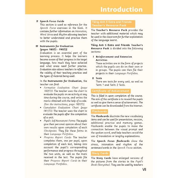 Tiếng Anh 5 Extra and Friends - Teacher