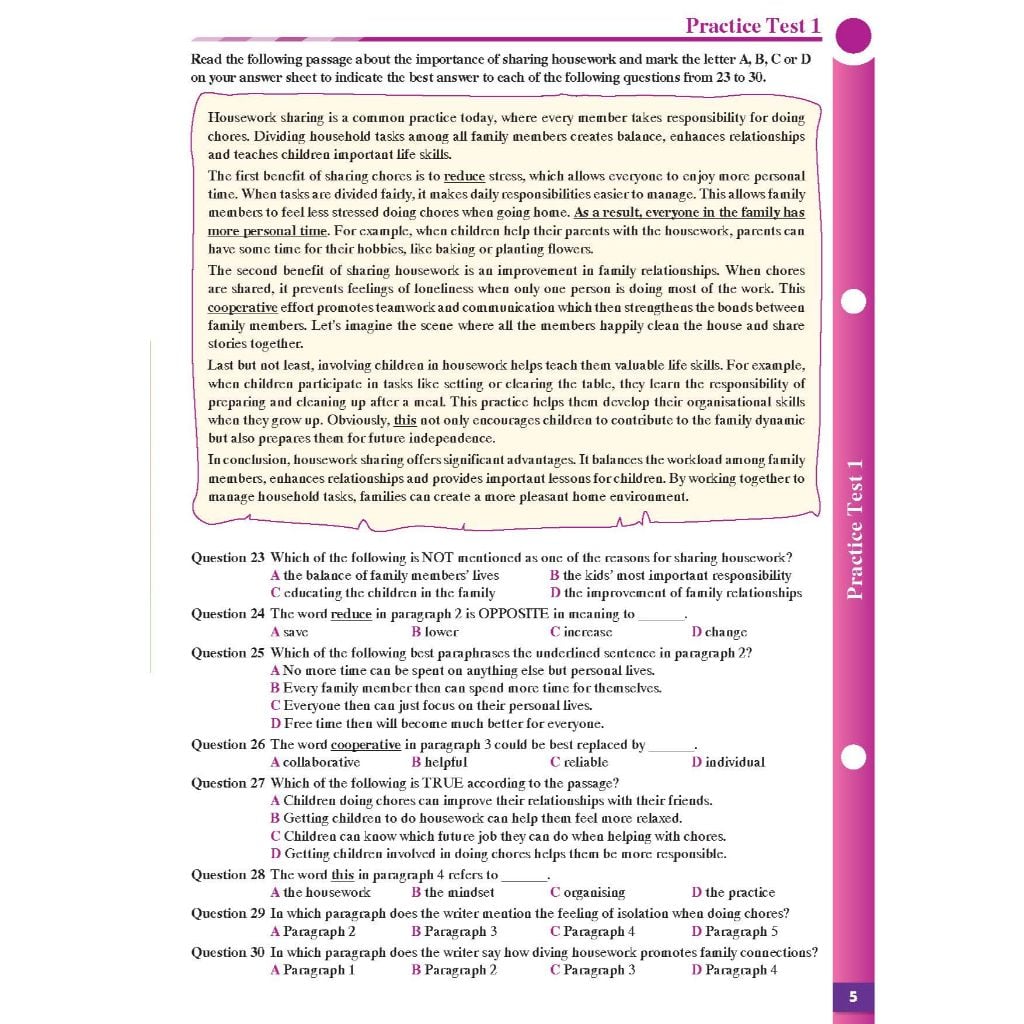 Practice Tests Grade 10