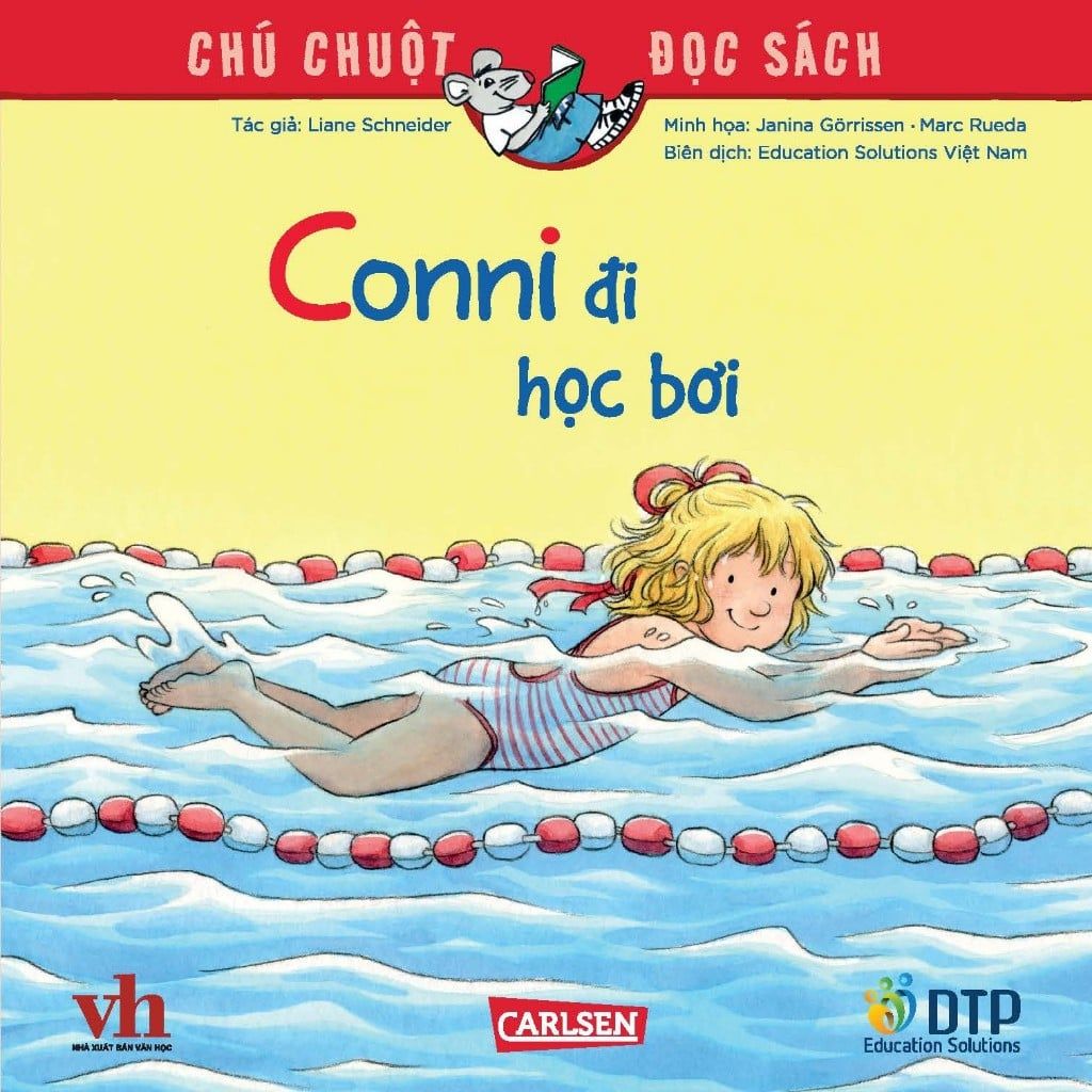 Combo truyện Conni và những câu chuyện hàng ngày combo 3 - chú chuột đọc sách