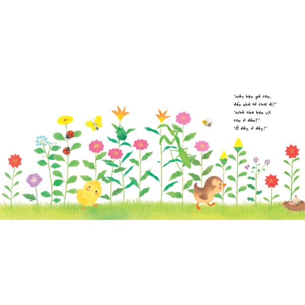 Bạn Của Gà Con - Sách Bố Mẹ Chơi Cùng Con - Tủ sách Ehon cho bé