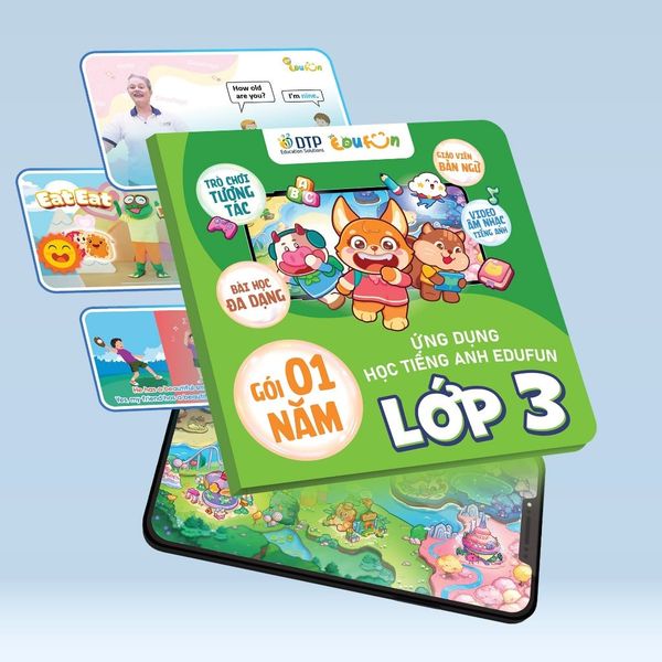 E-voucher - Edufun Premium lớp 3