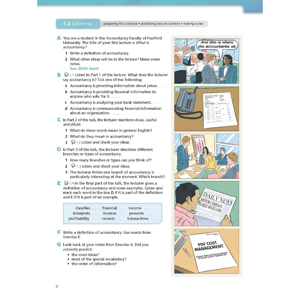 English for Accountancy in Higher Education Studies - Course Book