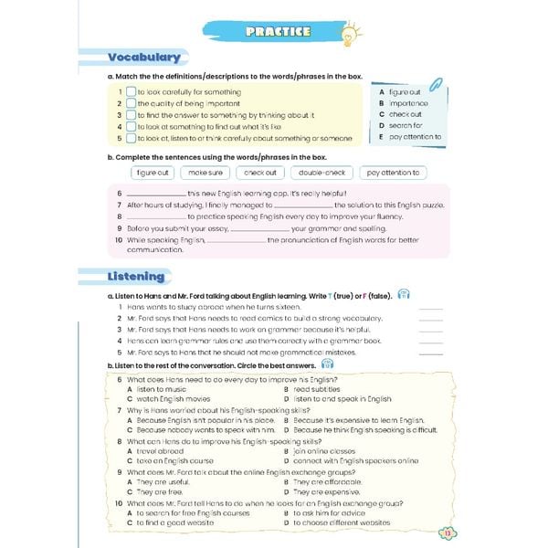 Bồi dưỡng Tiếng Anh 9 i-Learn Smart World