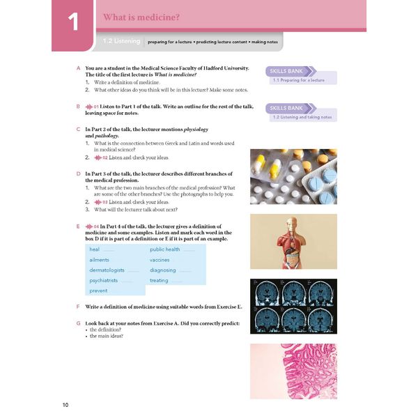 English for Medicine in Higher Education Studies - Course Book