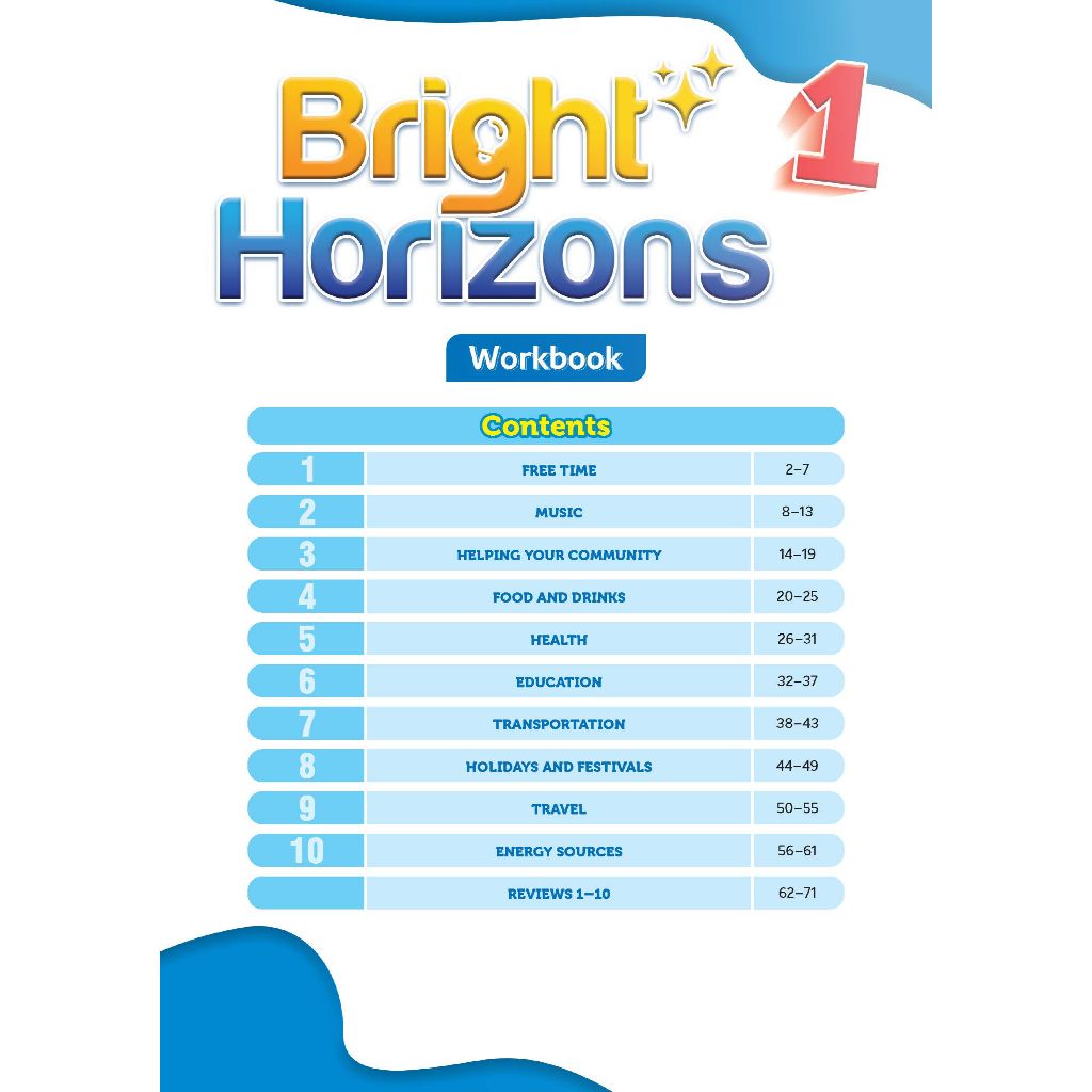 Bright Horizons 1 Workbook (VN)
