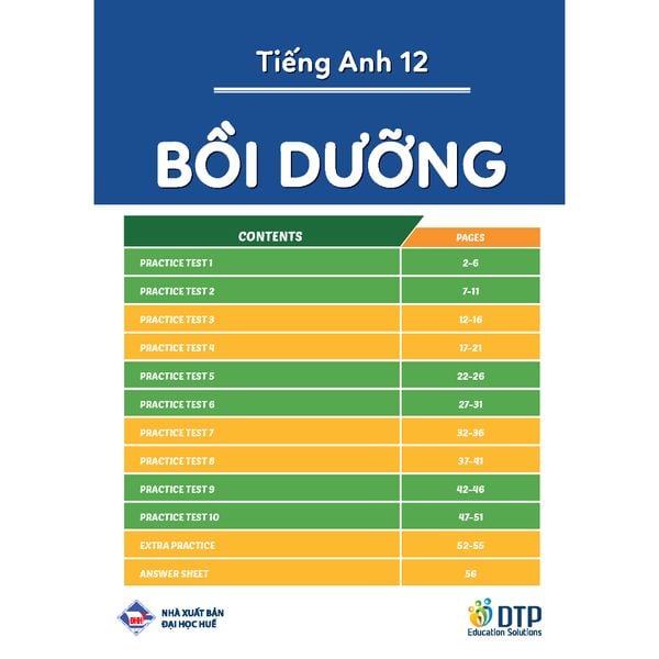 Bồi Dưỡng Tiếng Anh 12