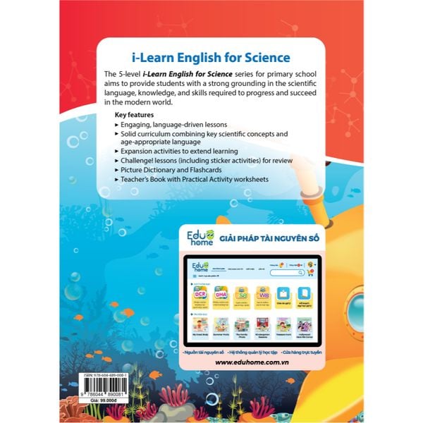 i-Learn English for Science 4 Student