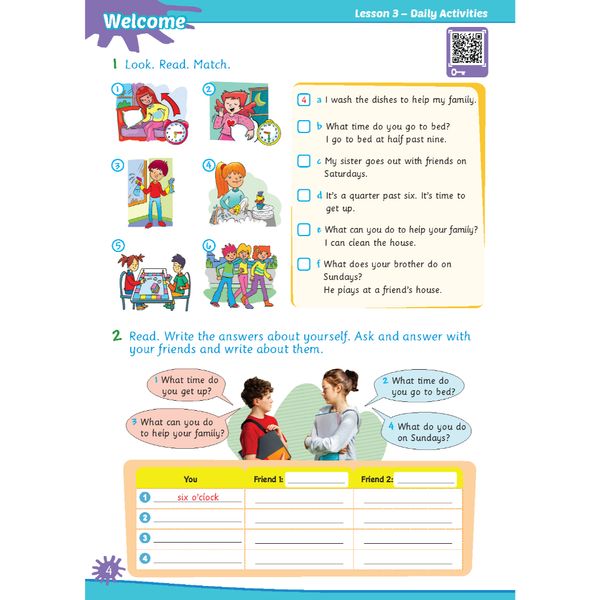 Bài tập Bổ trợ Tiếng Anh 5 Extra and Friends