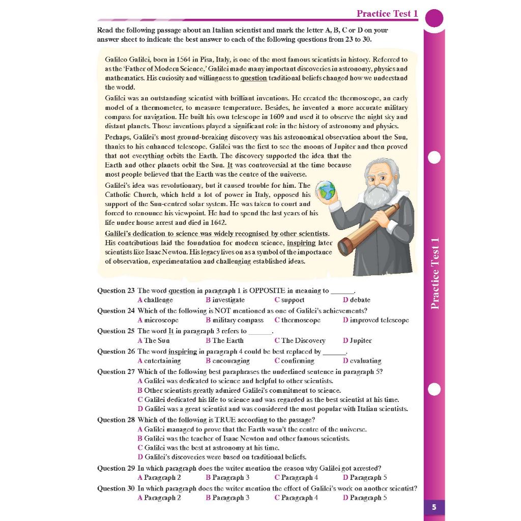 Practice Tests Grade 12