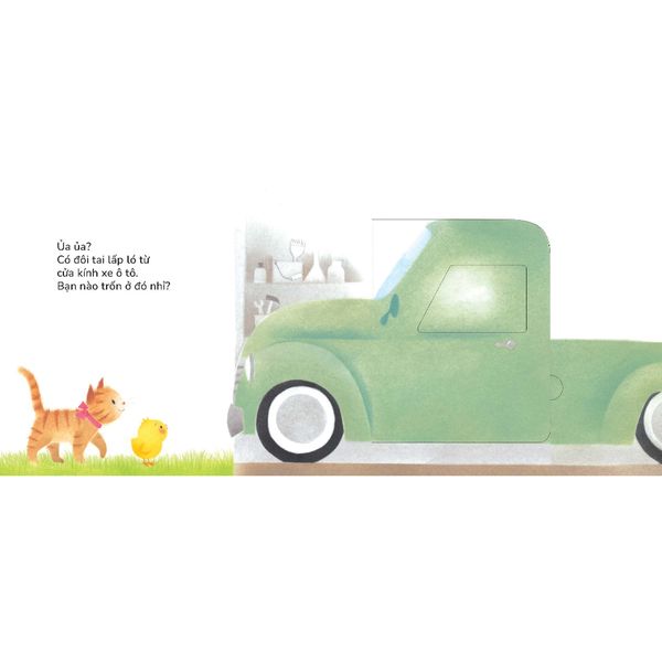 Gà con Piyo Chơi trốn tìm - Sách tranh Pop-up