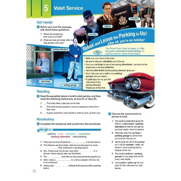 Career Paths Hotels & Catering (Esp) Student