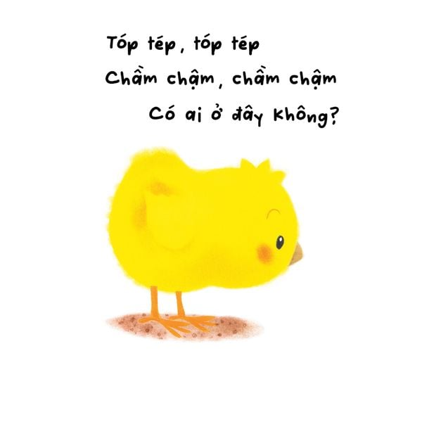 Mở ra xem có gì nào! - Chơi cùng gà con (Mới) - Sách Pop-Up có kèm vải nỉ
