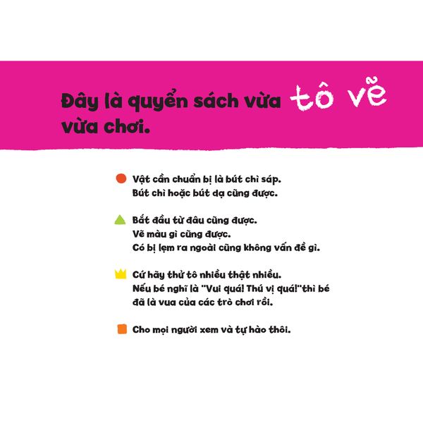 Tô Vẽ Thật Vui - Tủ sách vui để học