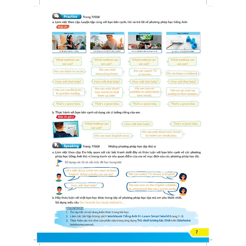 Học tốt Tiếng Anh 9 i-Learn Smart World