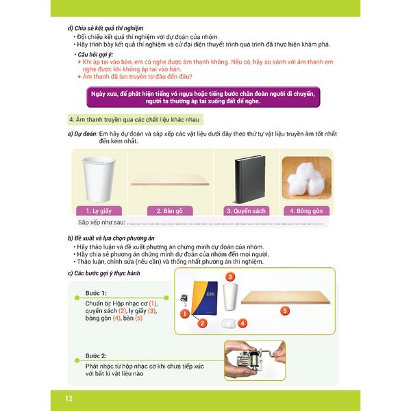 Hoạt động trải nghiệm STEAM 2 Thực hành - vận dụng - sáng tạo (Dành cho học sinh tiểu học)