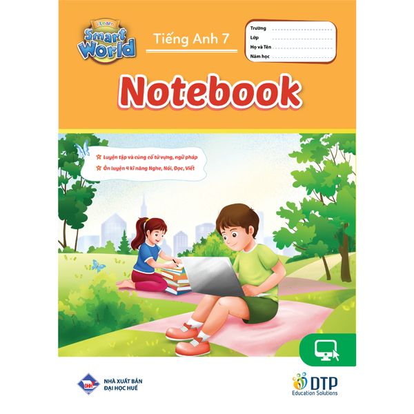 Tiếng Anh 7 i-Learn Smart World - Gói số hóa giáo dục siêu tiết kiệm (SB, WB, NB, Digital Pack)